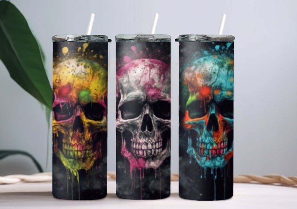 Skull tumbler