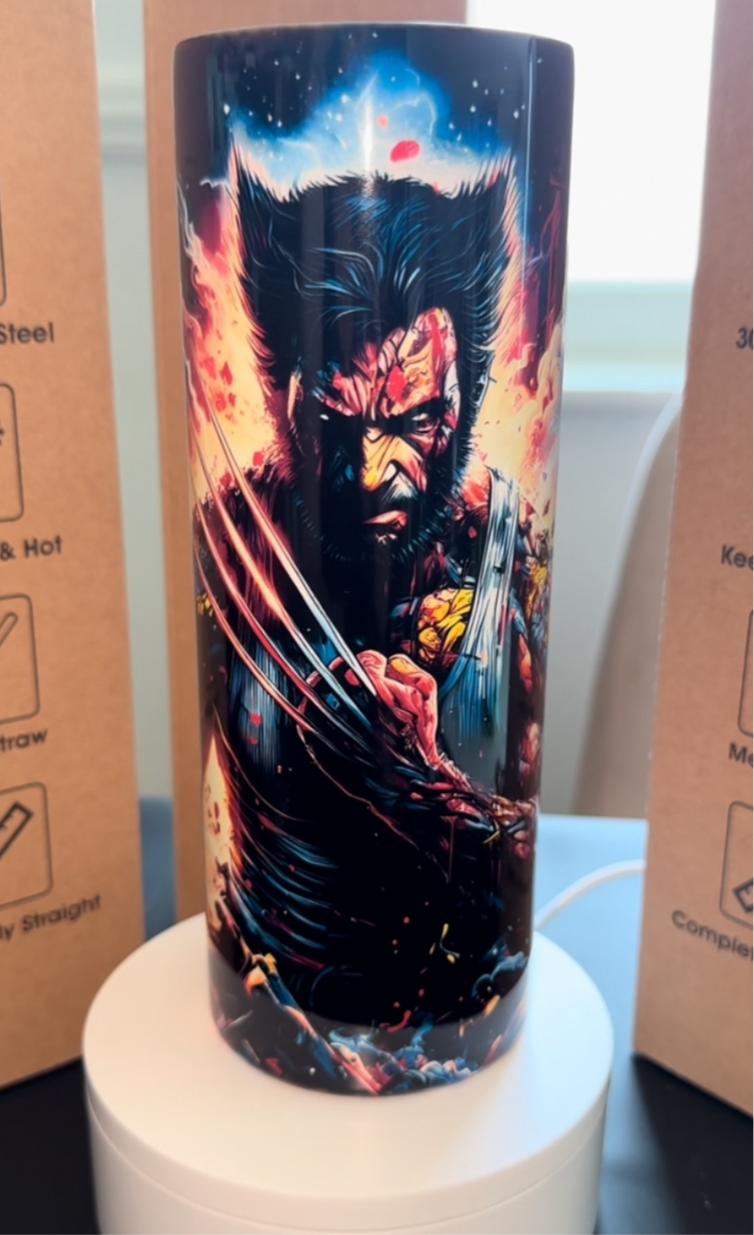 Wolverine tumbler