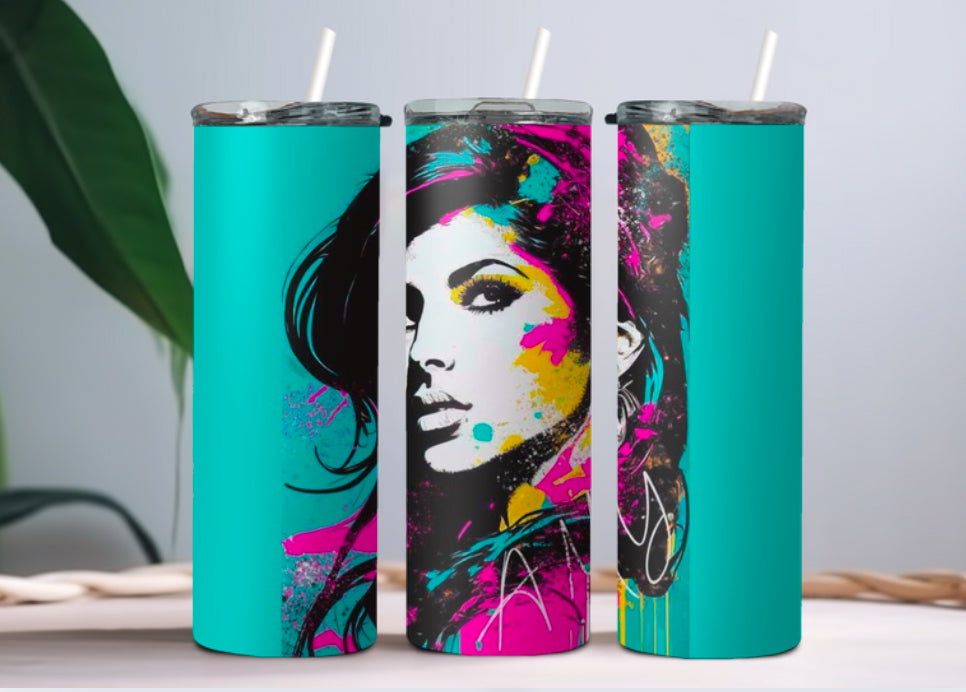 Amy Winehouse tumbler