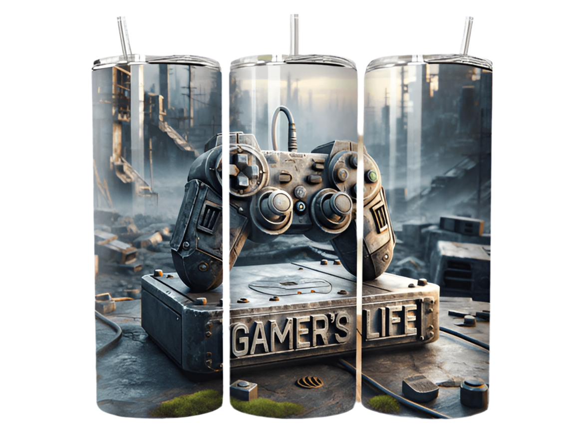 Gamer’s life tumbler