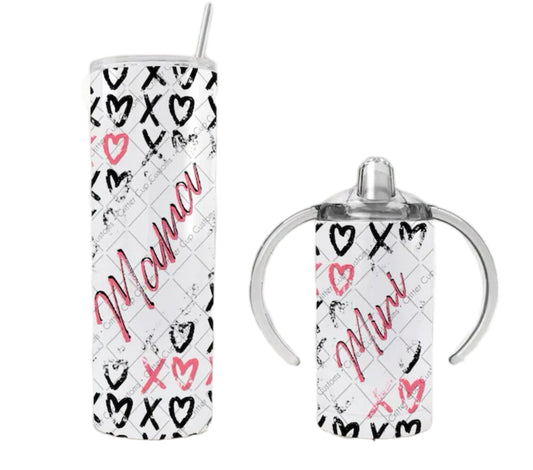 Mama and Mini tumbler set