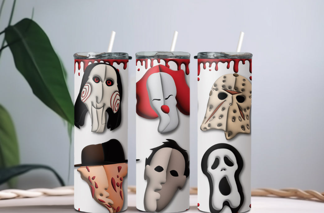 BoBo x Chlo Creation horror tumbler