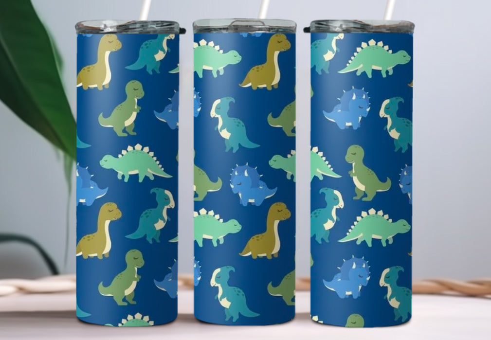 Dinosaur tumbler