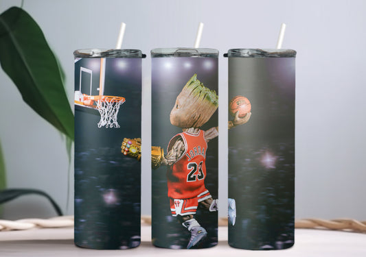 Basketball Groot tumbler