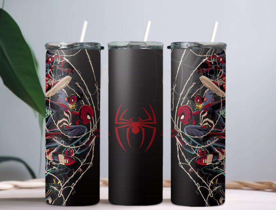 Spider web tumbler