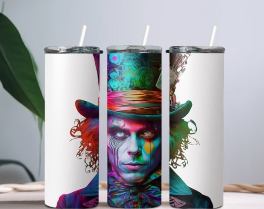 Mad hatter tumbler