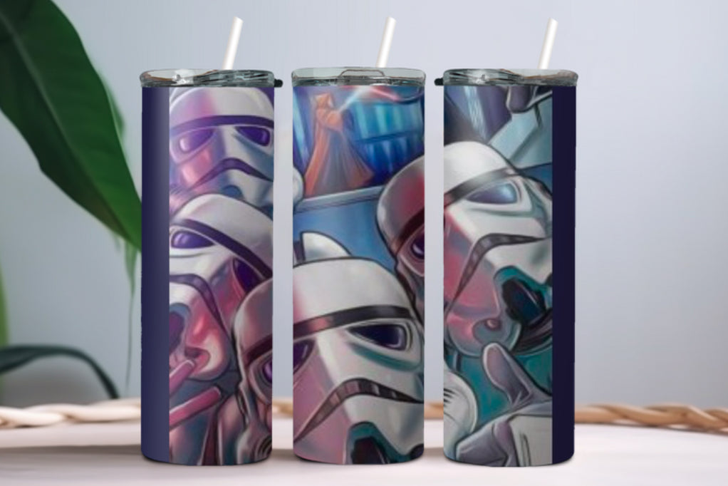 Stormtrooper selfie tumbler