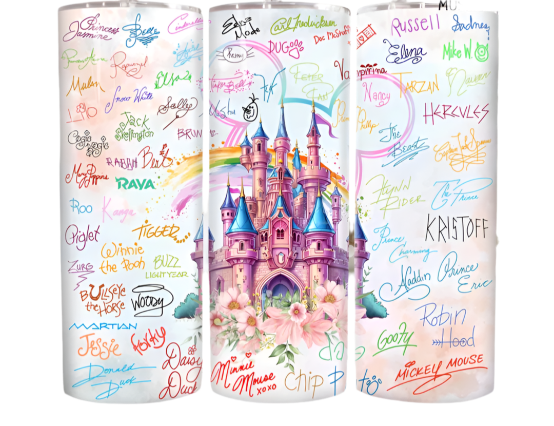 Disney castle signature