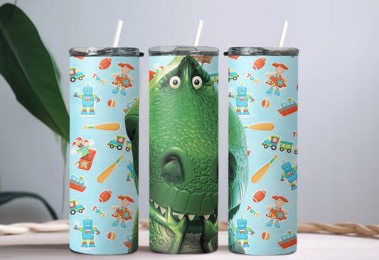 Rex Toy Story tumbler